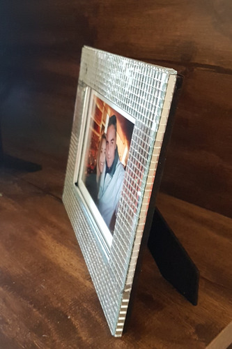 Porta Retrato Espelhado Com Fino Acabamento 13x18