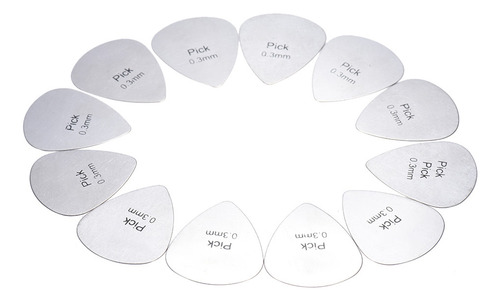 . PĂșas De Guitarra De Acero Inoxidable Alice.. 3 Mm For