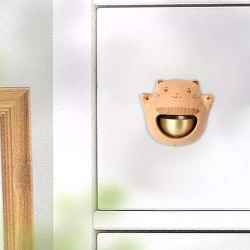 Timbre De Madera Para Puerta De Comerciante, Timbre Para