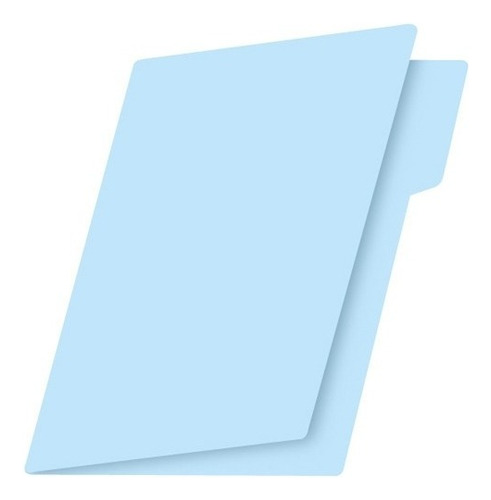Fólder Tamaño Carta Azul C/100