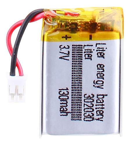 Litro 3.7v 130mah 302030 Lipo Batería Batería Recargable De 