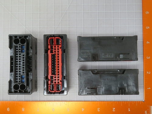 Lot Of 56 Te Connectivity 1-2141968-9 46pos, Mixed,rec Ccs