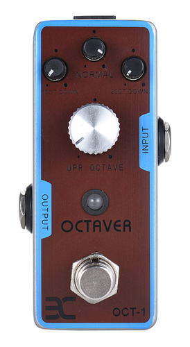 Pedal De Efeito Octave True Guitar Effect Mini Octave Shell
