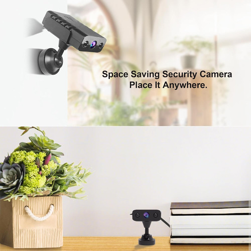 Cámara Inalámbrica Wifi Con Batería Más Pequeña, Cámara De S