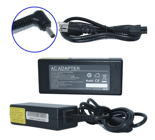 Cargador Compatible Con X201e X202e F201e 19v 1.75a 33w