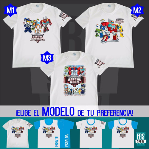Camiseta Rescue Aviones Rescate Turbo Fast Poliester
