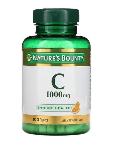 Natures Bounty | Vitamin C I 1000mg I 100 Comprimidos I Usa