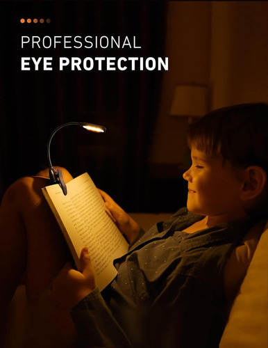Luces De Libro Monotremp Para Leer De Noche En La Cama, 80 H