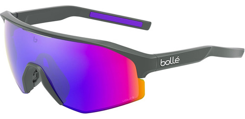 Lentes Bollé Lightshifter Titanium Matte - Volt+ Ultraviolet