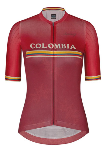 Jersey Ciclismo M/c Mujer Suarez Colombia 2022