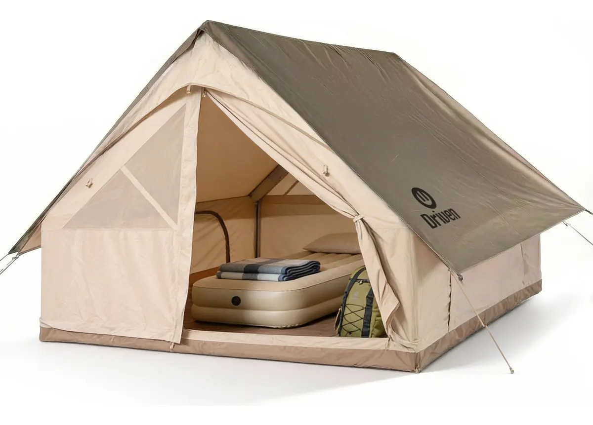 Carpa Gazebo Inflable Alpina Pro 4 Pax 2.4 X 2.3m Driven Beige