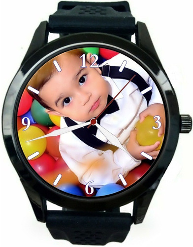 Kit 2 Relógios Pulso Personalizados Foto Imagem Logo Barato