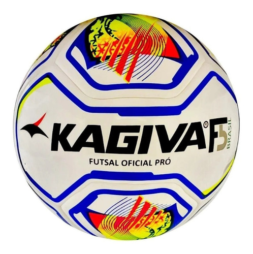 Bola Futsal Kagiva F5 Brasil Pro Liga (kit 02 Bolas) 12x S/j