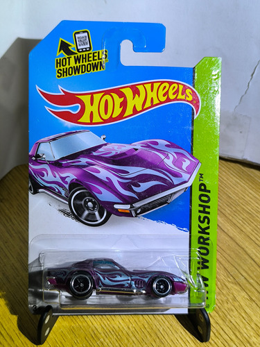 Hot Wheels Super T Hunt '69 Corvette (214/250)año 2013 Amarillo (Usado)