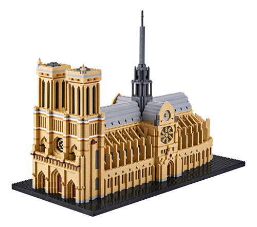 Juego De Construcción Yajie Notre Dame Microbloques Métric