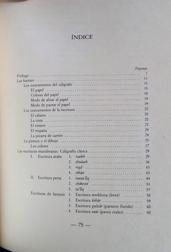 Libro Caligrafía Árabe: Los Caligrafos Del Oriente Musulmán (Usado)