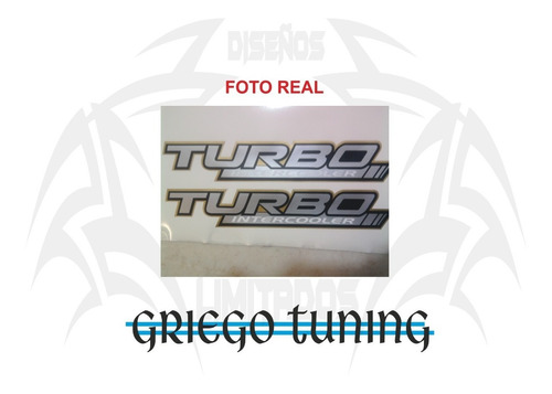 Adhesivo  Turbo Intercooler  Camioneta Med, Oferta 2 Unid.