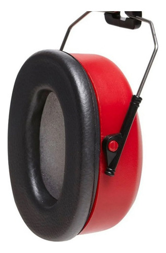 Protetor Abafador De Ruidos Tipo Concha 3m Muffler - 20 Db Vermelho