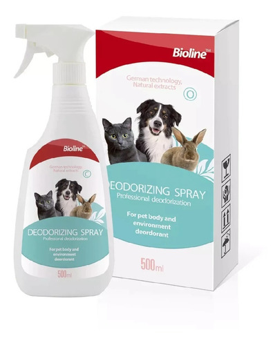 Desodorante Spray Bioline (para Perros Y Medio Ambiente) 