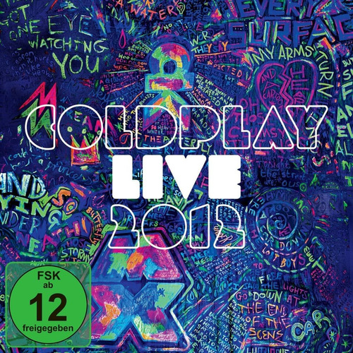 Coldplay Live 2012 Cd + Dvd Importado