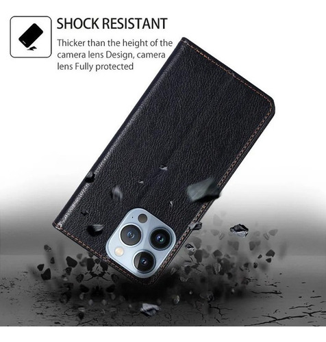 Funda Protectora Para Motorola Carcasa Case De Cuero Cartera