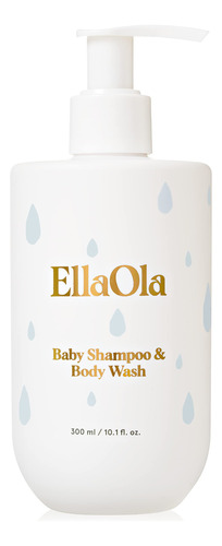 Ellaola Gentle Baby Shampoo & Body Wash | Jabon Organico Sin
