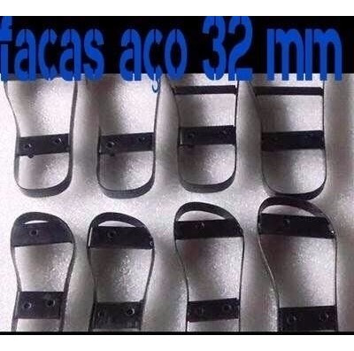 Imagem 7 de 8 de Kit 1 Par De Faca Conjugado Para Corte Chinelo + 2 Chaveiros