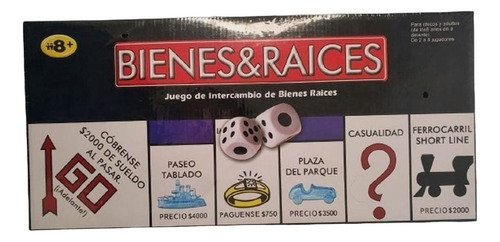 Monopolio Bienes Raices Tablero