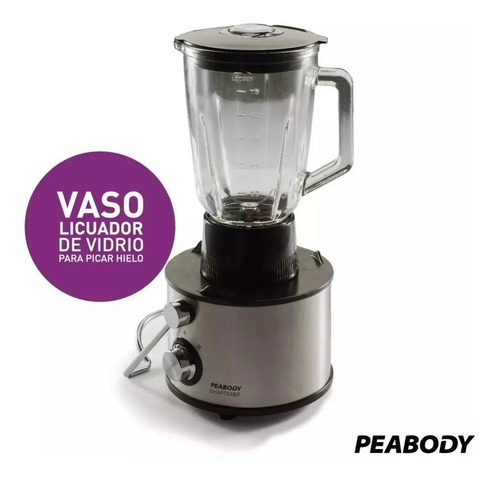 Juguera eléctrica Peabody PE-JL6003 acero inoxidable 220V con accesorios