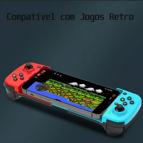 Controle Game Celular Joystick Bluetooth 5.0 Android iPhone