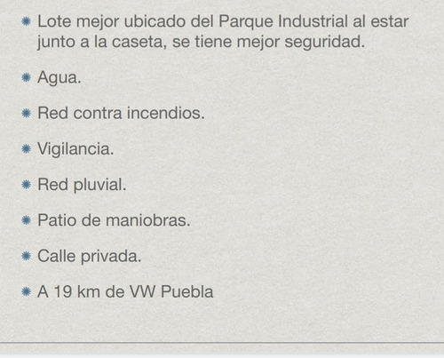 Imagen 6 de 6 de Nave Industrial En Renta En El Parque Industrial Ciudad Textil, Huejotzingo, Puebla