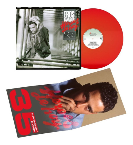 Eros Ramazzotti - Heroes De Hoy - Lp Acetato Vinyl / Rojo