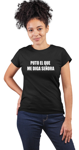 Blusa Frase Divertida Mamá Señora 100% Algodón