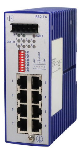 Hirschmann Rs2-tx 8 Puerto Ethernet Rail Switch