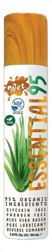 Lubricante Intimo Organico Wet Essential95 Aloe 30ml Ssm
