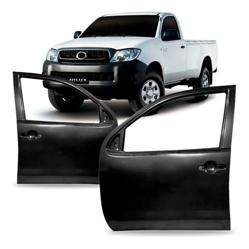 Porta Dianteira Hilux 2005 A 2015 Pick-up Cabine Simples