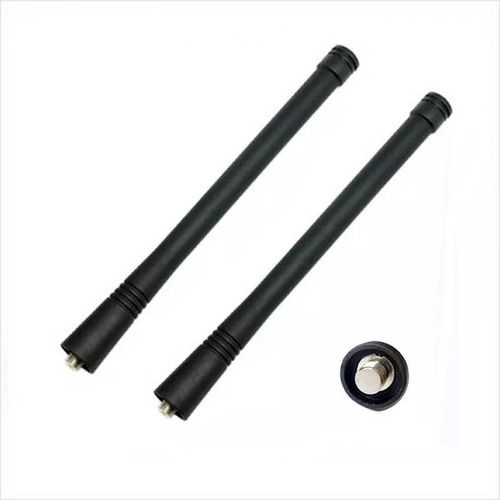 Imagen 2 de 2 de Pack 2 Antena Radio Portátil Motorola Ep450 Ep-450s 15cm