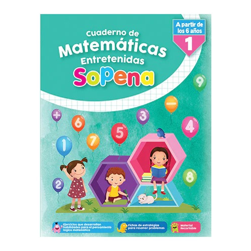 Matematicas Entretenidas Sopena Desde 6 Años 1° Basico