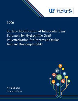 Libro Surface Modification Of Intraocular Lens Polymers B...