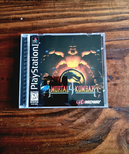 Mortal Kombat 4 Black Label Ps1 Psx Play 1 Psone