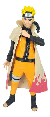 Boneco Action Figure Naruto Uzumaki Hokage Decoração Geek