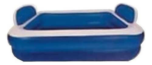 Alberca Inflable Rectangular Familiar 3m X 1.8m X 70cm Color Azul