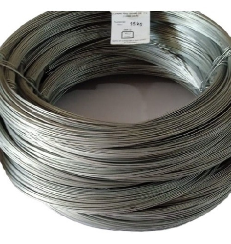 Alambre Liso Galvanizado  (pack 5 Rollos)