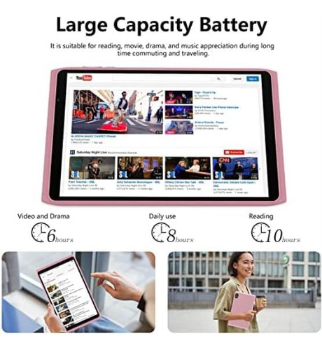 Tablet Android 12 Tablets De 8 Pulgadas, Wifi 6 Tablet Compu