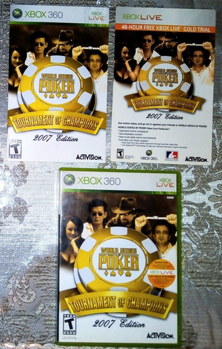 Juego Xbox 360 World Série Poker Edición 2007 (Usado)