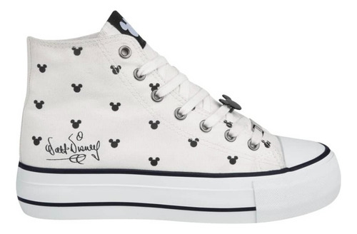 Tenis De Bota Lona Mickey Mouse