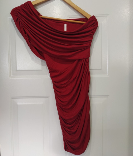 Vestido De Aishop Casual Rojo, Talla M, Nuevo