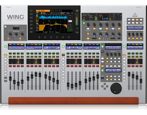Consola Digital Behringer Wing 48ch Midas 40bit Fx Dante Usb