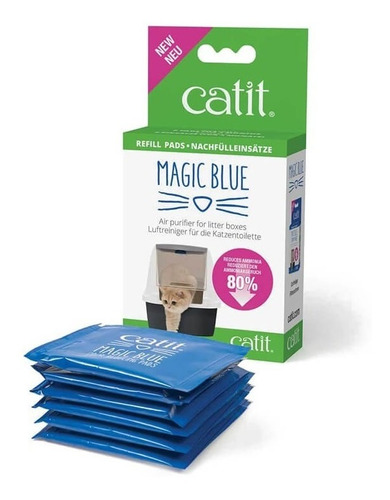 Catit Magic Blue Repuestos Neutralizador De Olor