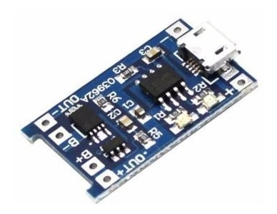 Modulo Tp4056 Cargador De Baterías Litio Usb 1a 18650
